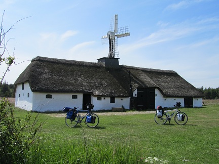 De boerderij en molen van Osterklit
