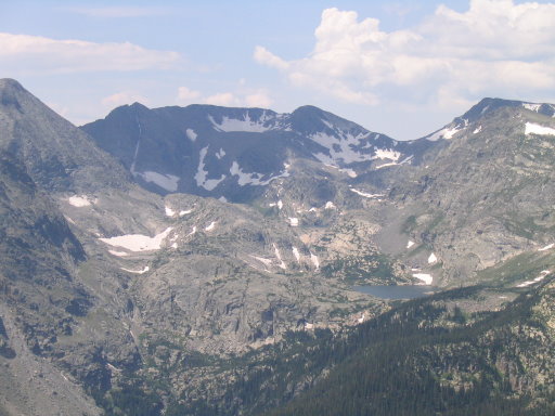 Uitzicht vanaf Traile Ridge Road