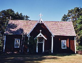 De kerk van Seili