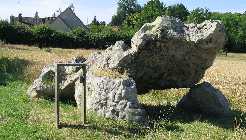 Dolmen langs de Eure