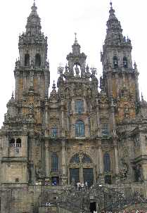 Het eindpunt: de kathedraal van Santiago