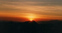 Zonsopgang op Gunung Bromo