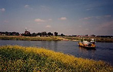 Het pontje over de Maas bij Grubbenvorst