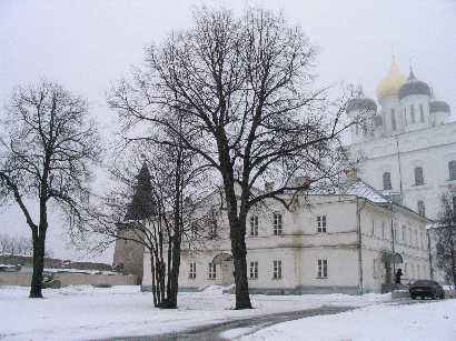 De kerk in het Kremlin