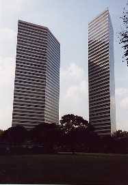 Ultramoderne kantoorgebouwen