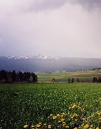 Sneeuw op Le Chasseral